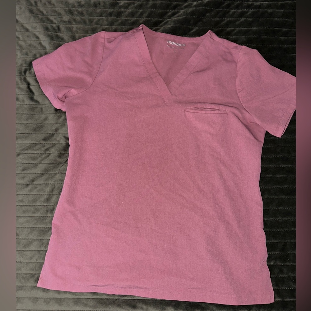 Mandala scrubs one pocket top
